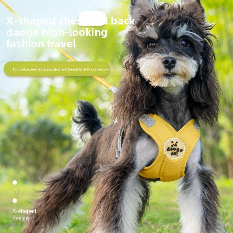 Hundsele och Ryggsele, Hundkoppel, X-formad Icke-kvävande Liten Hundkoppel, Justerbara Husdjursartiklar