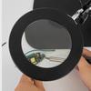 Foldable Desktop Magnifying Glass with Led Lights USB Magnifier with Base for Reading Repair Welding Desk Lamp