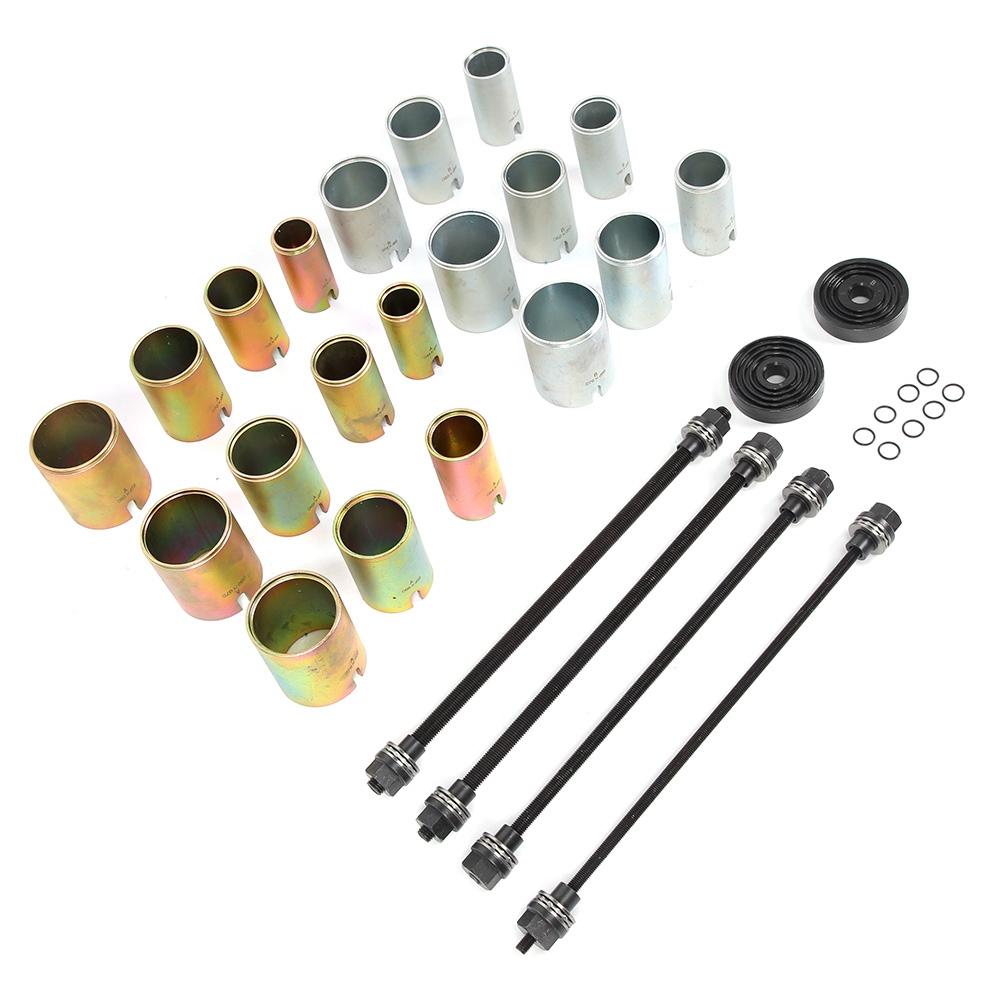 

Набор из 27 предметов Универсальный набор инструментов для снятия втулок задней оси из углеродистой стали