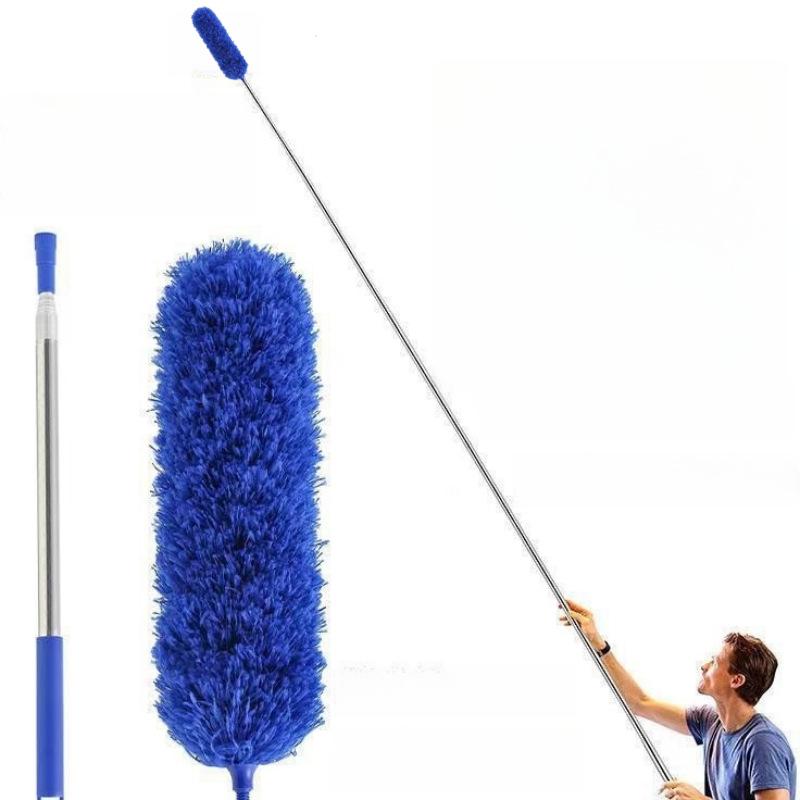 Telescopic Feather Duster for High Ceilings and Dust Removal