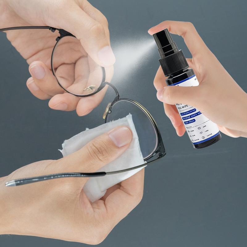 Swim Goggle Anti Fog Spray 30ml Lens Cleaner Spray Defogger Clear Sight Anti-Fog Agent Portable Long Lasting Defogger Spray For