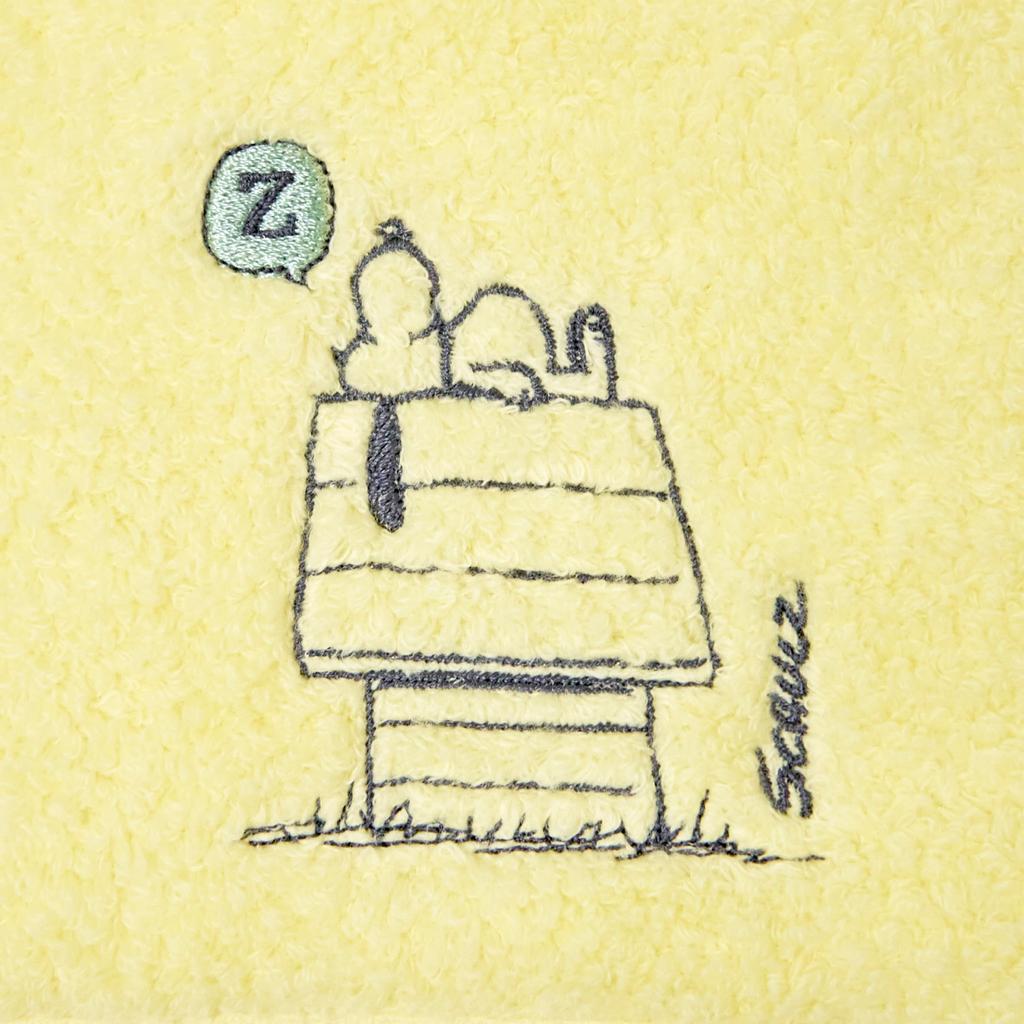 Nishikawa Snoopy Bath Towel 60X120cm Washable Cotton Soft and Fluffy with Untwisted Yarn Light and Fluffy Moisture Absorbent Fluffy Embroidered Design