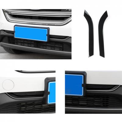 For Ford Edge 2015-2018 Black Titanium Front Bumper Protector Strip Cover Trim