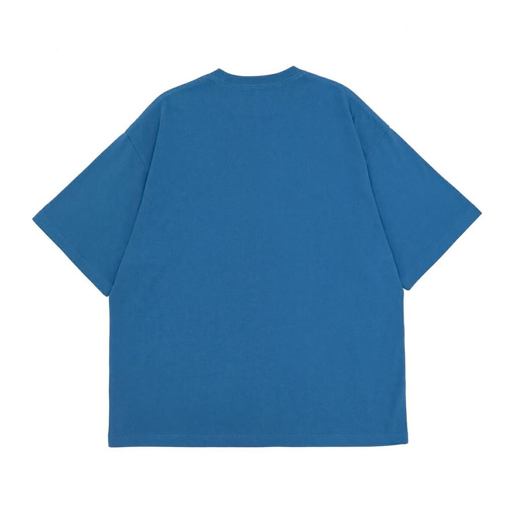 New Era Short Sleeve Onspotz Exclusive Oversized Blue Black M Oversized Cotton Tee Box Logo T-Shirt S/S