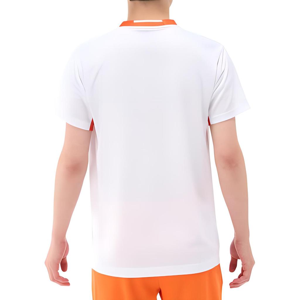 YONEX T-Shirts Men's White Crew Neck Moderate Straight Fit 10576-011
