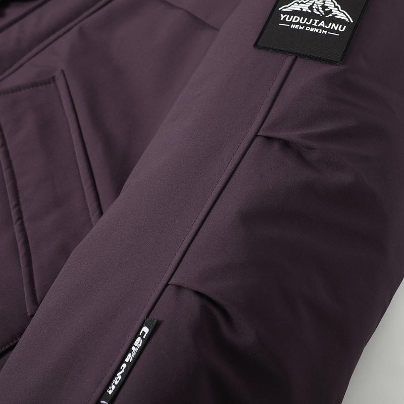 Nadměrná velikost 5XL-11XL Módní pánské parky Zimní kabát s kapucí Vodotěsný Ležérní Volný Silný Teplý Nadměrný svrchní oděv Pánské bundy