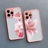 Lily Orchid Flower Bloom Luxuriantly Phone Case For iPhone 15 16 14 Pro Max Plus 13 12 Mini 11 Pro Max XS XR X 7 8 SE2 Covers