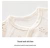 Vêtements bébé 100% Coton - Ensemble Haut & Pantalon à Entrejambe Ouvert pour Garçons et Filles