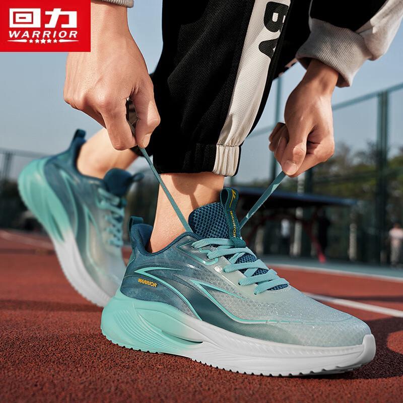 Warrior Men's Breathable Mesh Lace-Up Casual Sports Shoes