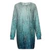 Long Sleeve Dress For Women Casual Printed Pullover Hip Pack Dress Sweater Dress