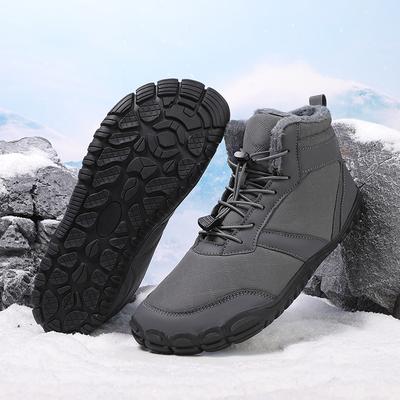 Warm Snow Boots for Women Plush Cotton Shoes Fashion High-top Men's Boots Winter Outdoor Walking Hiking Shoes