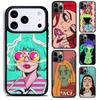 Hippie Grunge Art Phone Case for iPhone 17 16 15 Pro Max Air 14 13 12 11 Plus Shockproof Cover