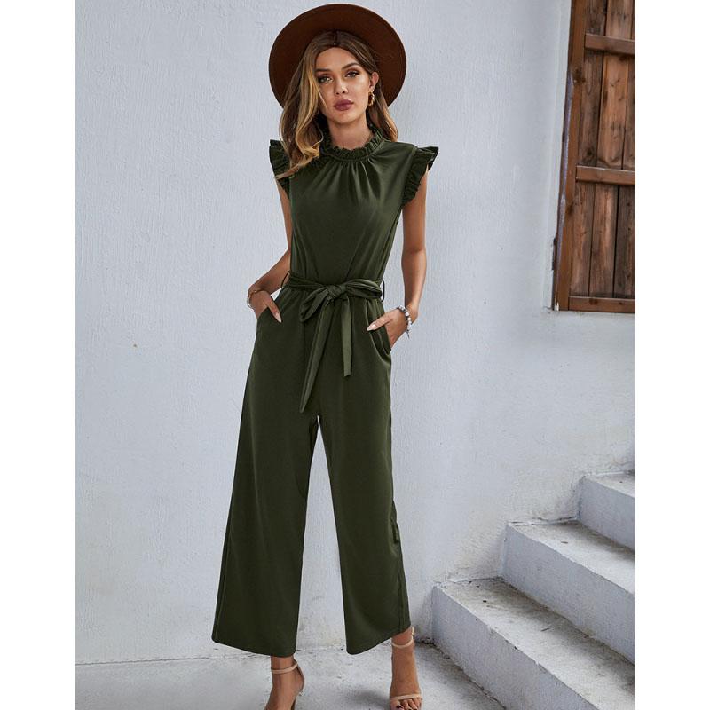 Casual Jumpsuit Top One Pieces Women Elegant Long Jumpsuits Bodysuit Female Clothing
