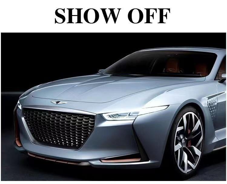 Car modification car stickers 3D metal badge hood decal high-end decorative stickers for HYUNDAI-GETZ With LOGO Car accessories TT36