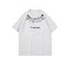 Pure cotton American short-sleeved t-shirt women's summer new loose fat mm design sense niche high street half-sleeved top