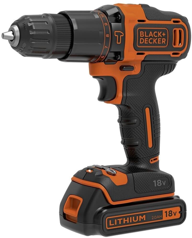 Ударный шуруповёрт Black & Decker BDCHD18BDCHD18S1KA