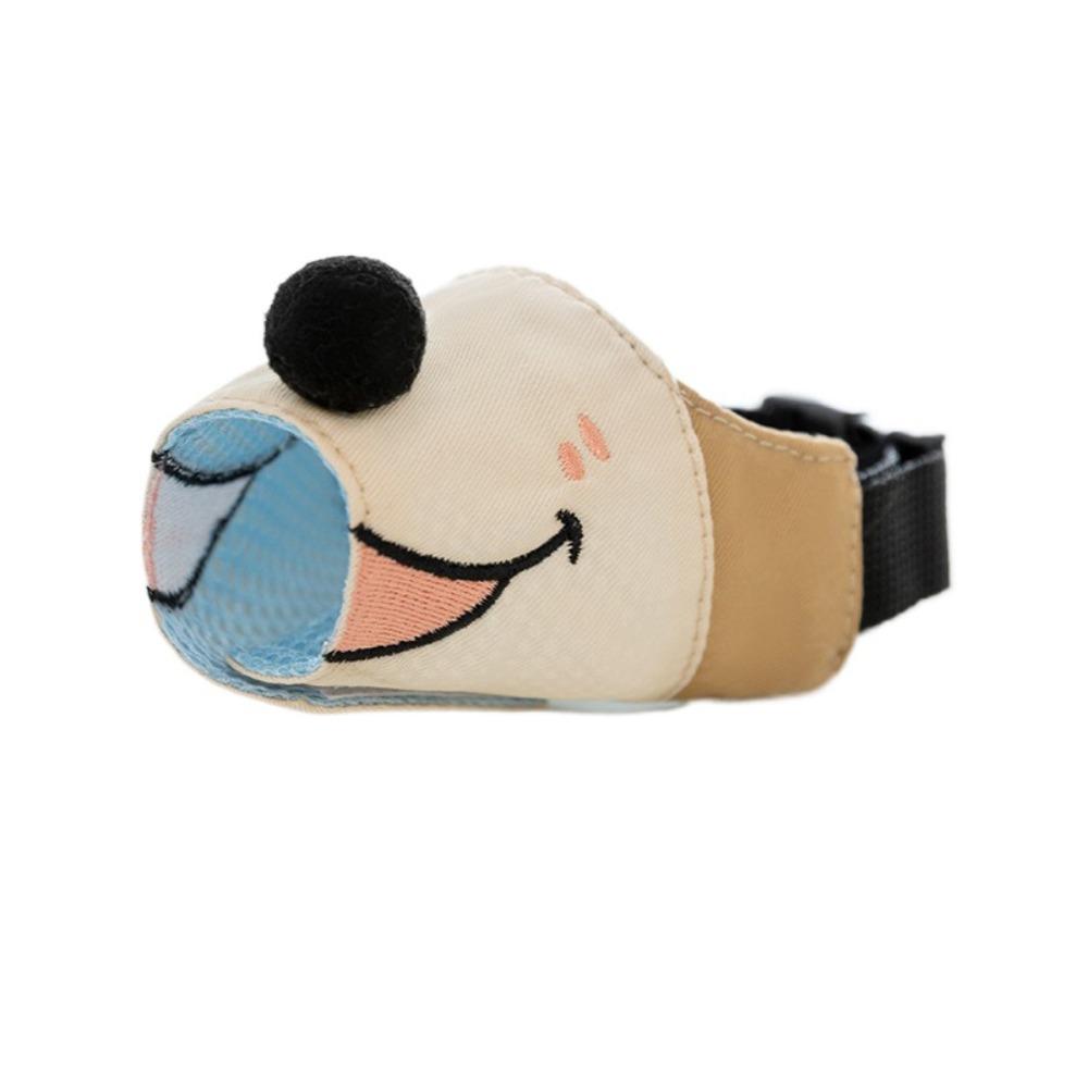 Adjustable Dog Mouth Mask Cute Dogs Mouth Cover Anti Bite Dogs Muzzles  Anti Stop Chewing