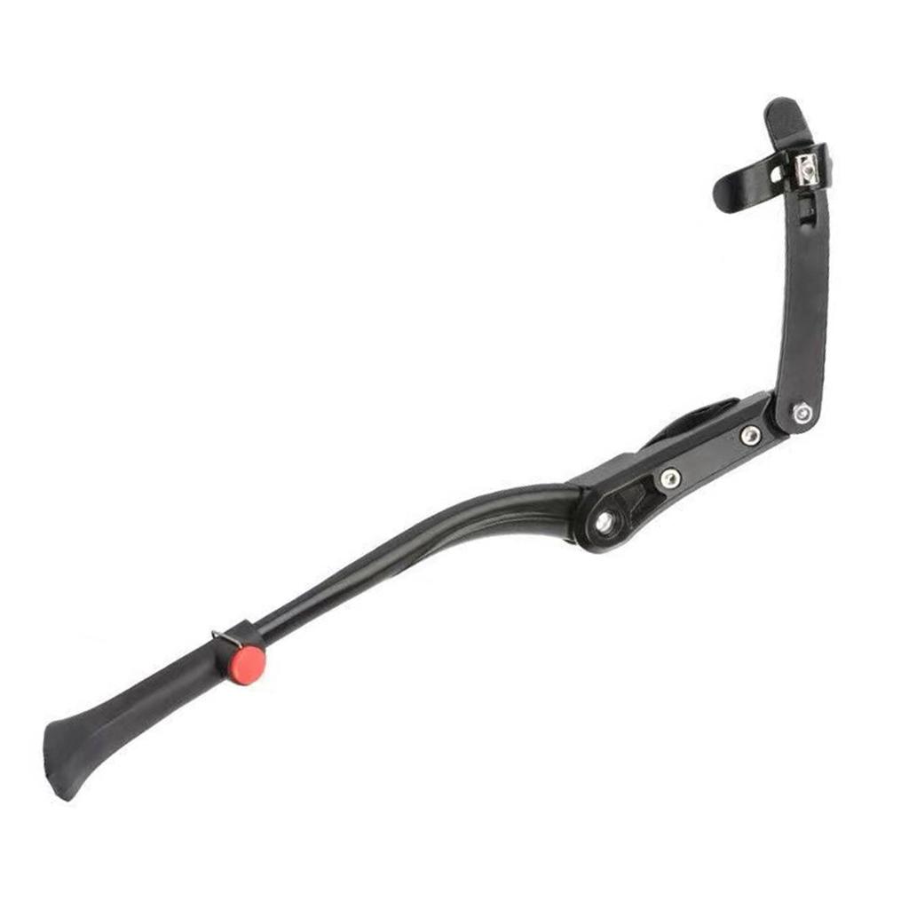 Cavalletto per bici regolabile in lega di alluminio, cavalletto laterale posteriore per bici da montagna e da strada