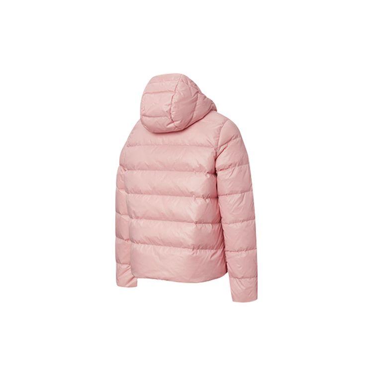 Puma Zipper Hooded Down Jacket Winter Women Outerwear Newlywed-Pink 581614-14