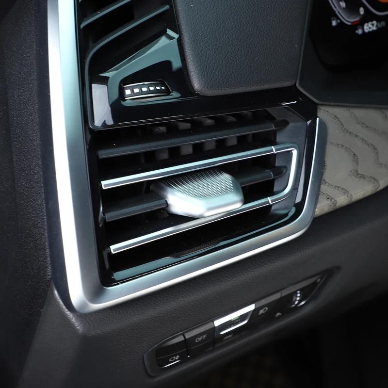 For BMW X5 G05 X6 G06 X7 G07 2019-2026 Car Front Rear Air Conditioning Vent Adjustment Decoration Cover Car Interior Accessories