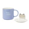 Blue Cat Character Lid Mug (22005135)