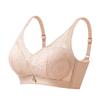 New High-end Lace Soft Breast Adjustment Bra Cover Gathers Steel-free Mulberry Silk