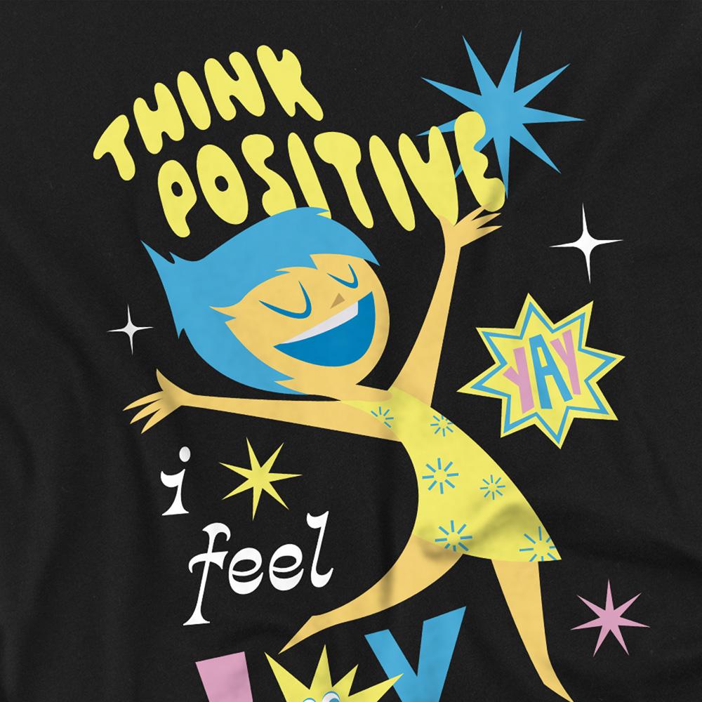 Inside Out 2 Unisex Adult Think Positive Joy T-Shirt