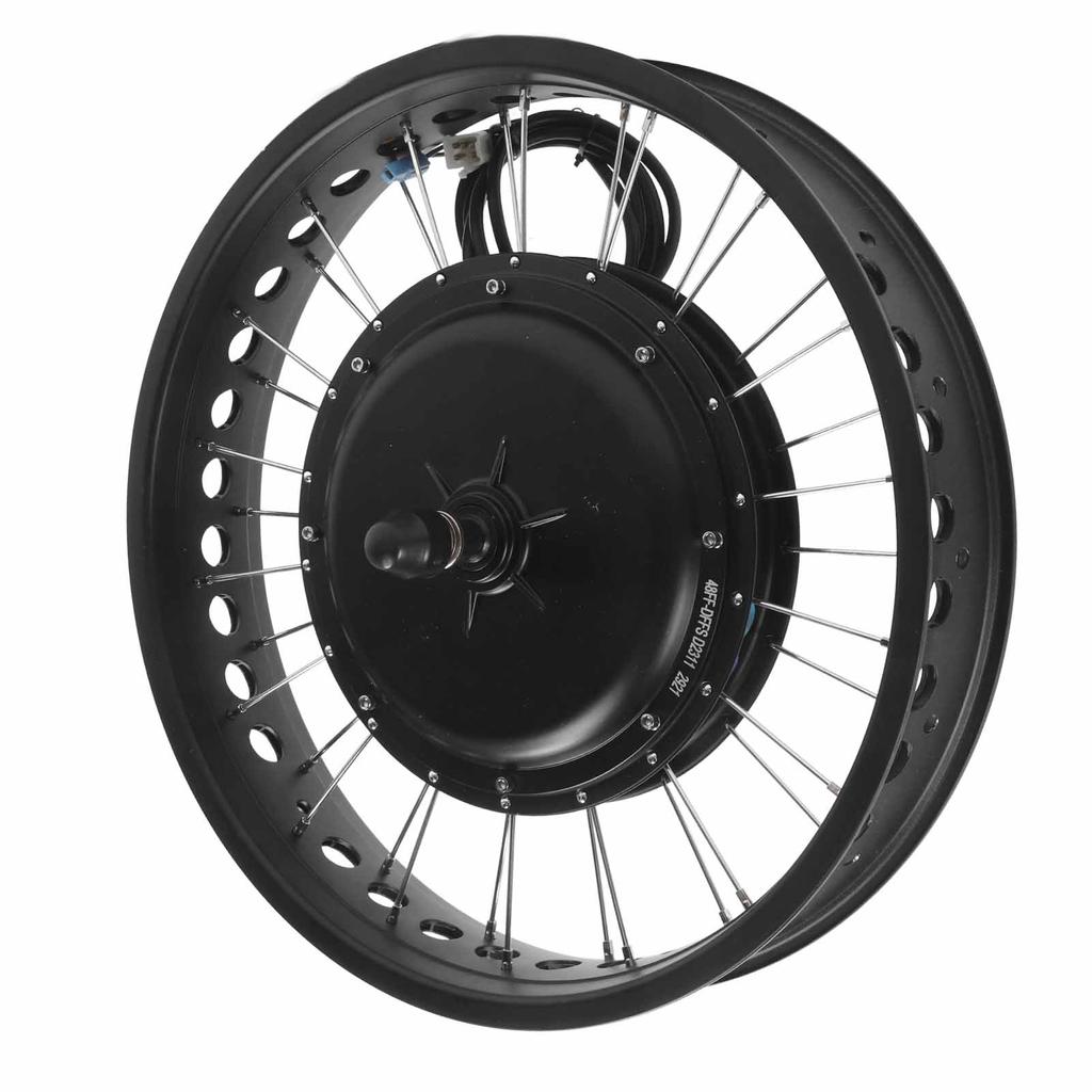 Electric Bike Conversion Kit for 20inch Front Wheel Color Screen Low Noise Brushless Motor 48V
