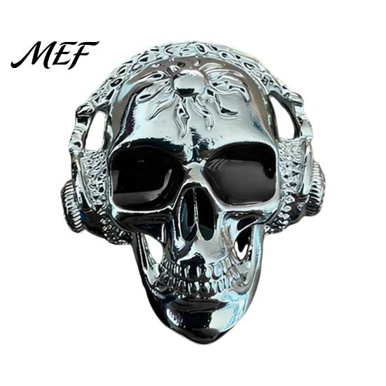 Custom Car Interior Styling Skull Vent Clips, Metal Head Air Freshener Charm, Halloween Auto Accessory for Men Women Fragrance