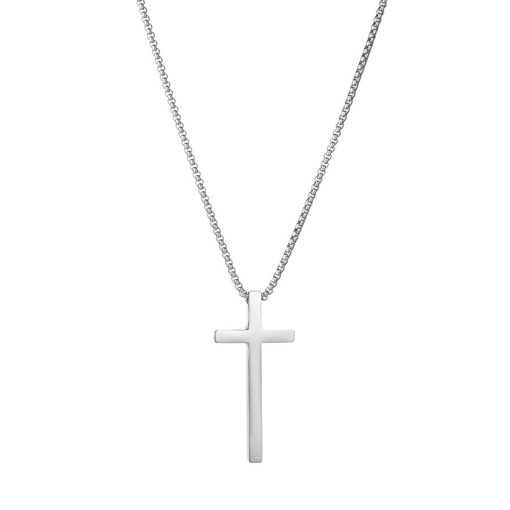 Elegant Black Cross Necklace for Daily Wear & Special Occasions Like Father's Day, Daily Wear Minimalist Necklace Necklace