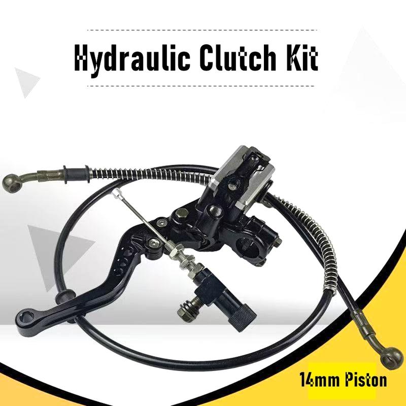 14MM Motorcycle Hydraulic Clutch Brake Master Cylinder Lever Oil Hose Kit For Racing Honda Yamaha Kawasaki Moto Dirt Pit Bike