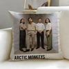 classic band Arctic Monkeys Cushion Cover Soft  EasyWash Pillow Case  Versatile for Couch Bed Travel and Office