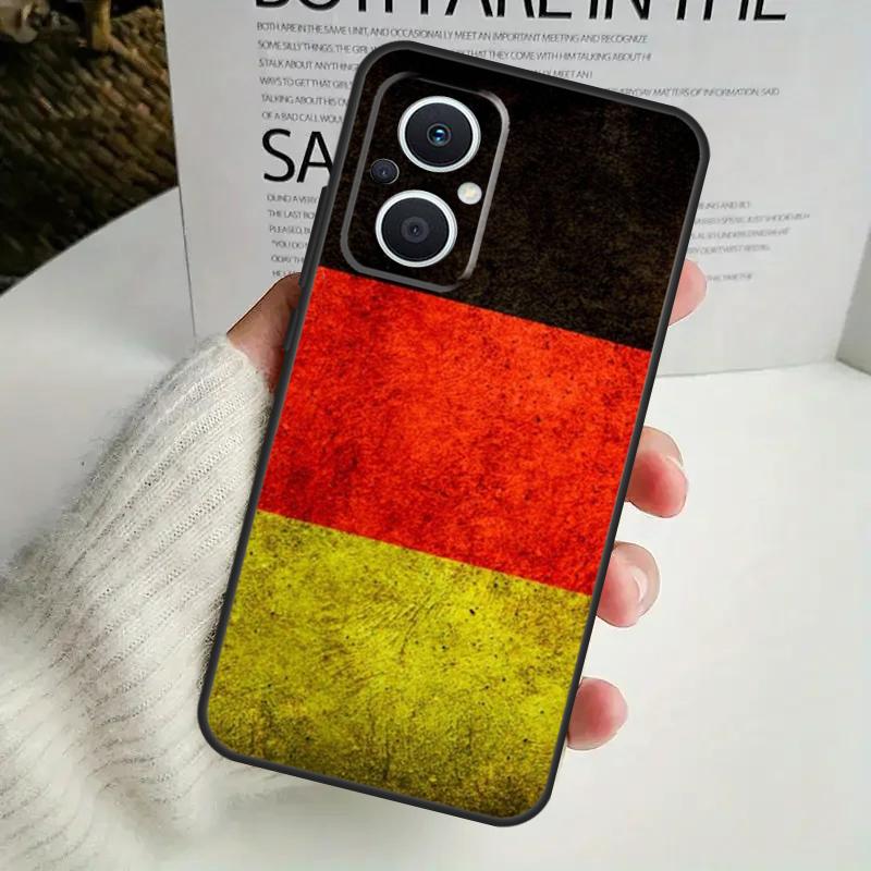 

Germany Flag Banner Phone Case For OPPO Reno 14F 12F 12 11 13 F 10 Pro 8T 7 8 Lite OPPO Find X9 X8 X6 X5 Pro Cover OPPO Reno8 5G