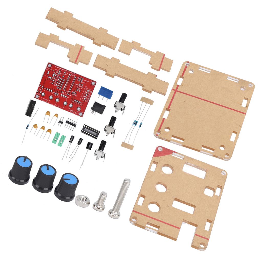 XR2206 Signal Generator High Accuracy Square Sine Triangle DIY Kit Function Generator(Bulk PartsShell )