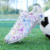 Men Soccer Shoes TF/FG Non-Slip Turf Grass Teenagers Football Boots 2024 New Original Pro Football Boots for Children