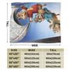 A-Alvin and the Chipmunks Blanket Cover  Plush Throw Blanket Bedding Couch Soft Warm Bedsprea,