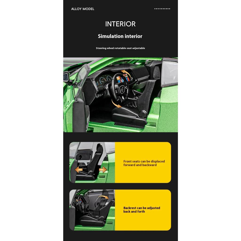 1/22 Scale Dodge Challenger Redeye Hellcat Super Muscle Sports CarAlloy Metal Diecast Car Model Birthday Gift Collection Decoration