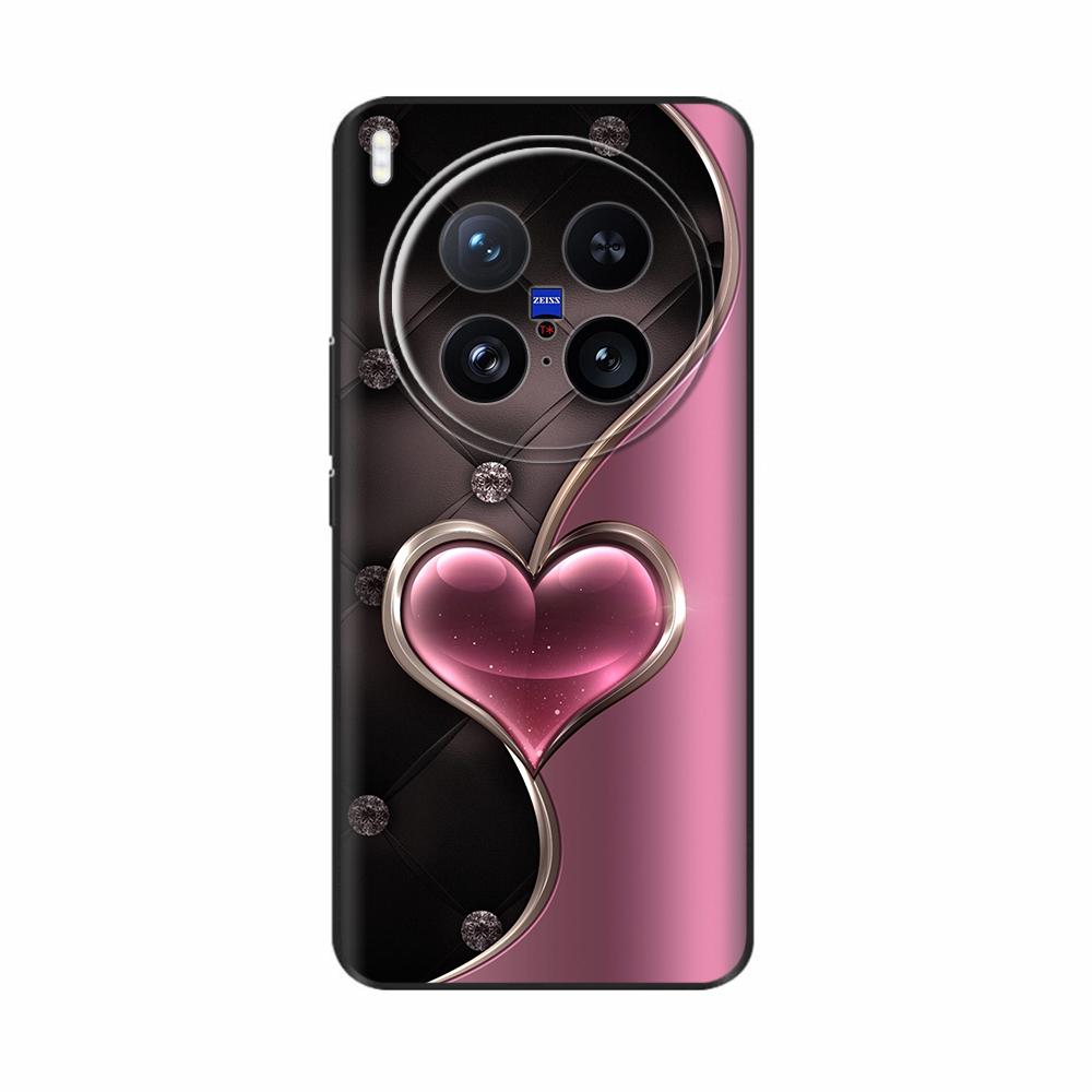 For VIVO X200 Ultra Case Cute Cartoon Painted Back Cover For VIVO X200 Pro Mini X100 Ultra Shockproof Shell Bumper Fundas Para