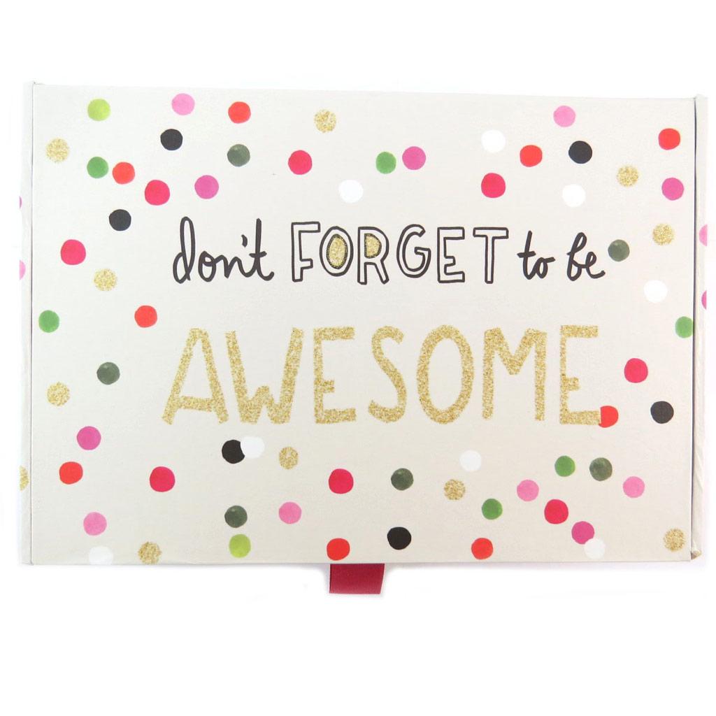 Les Trésors De Lily [P5717] - Set of 3 Nesting Souvenir Boxes 'Dream Big' Pink Beige - 23x16. 5x6 Cm