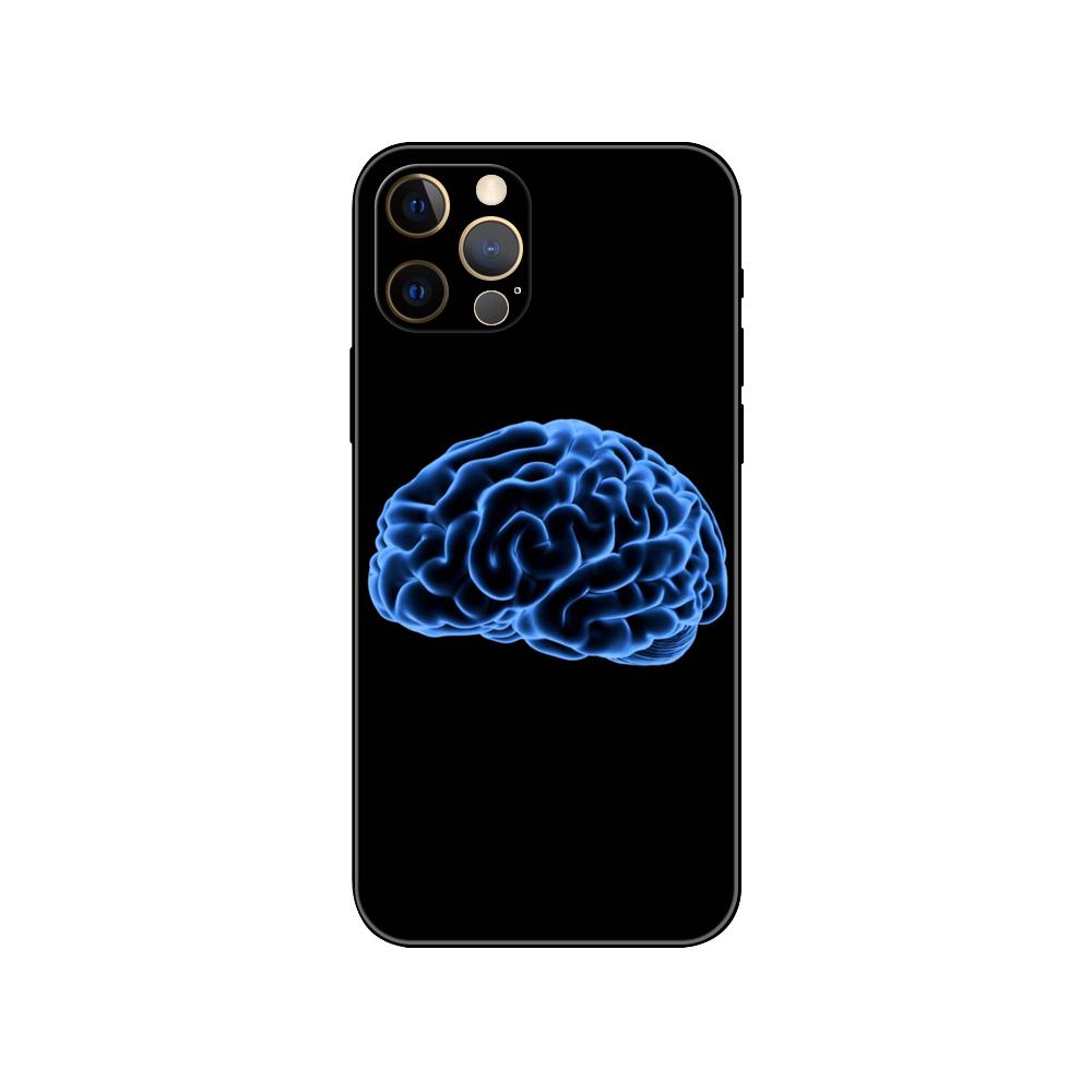 Heart Of Nature Human Anatomy Doctor Phone Case for Iphone 2020se 6 6s 7 8 Plus X 10 XR XS 11 12 13 Mini Pro MAX Black Tpu Back