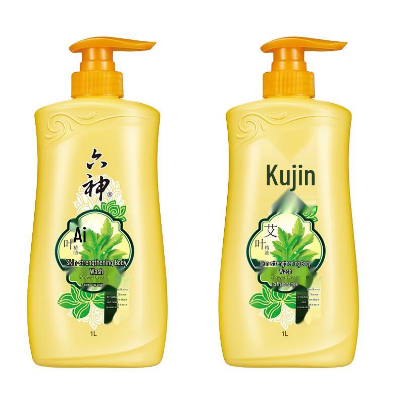 Liushen Mugwort Healthy Skin Cooling Shower Gel