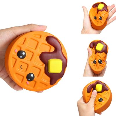 Squishy Chocolate Cake Waffle Scented Slow Rising Kids Adult Stress Relief
