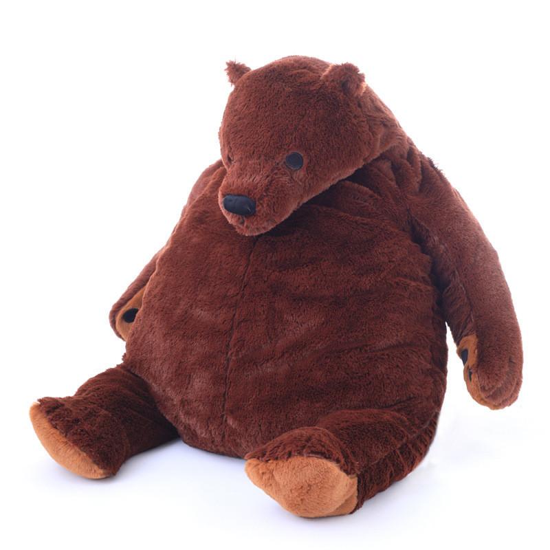 Plush Bear Djungelskog Toy Animal Stuffed Doll Cartoon Decoration Kids Gift