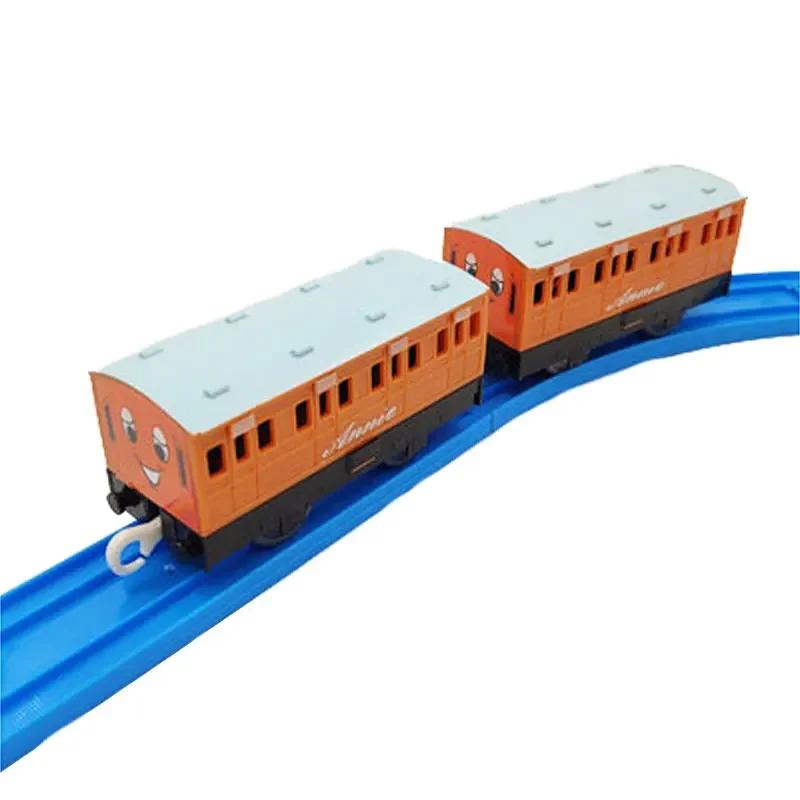 Thomas and Friends Plastic Master Rail Universal Carriage Annie Clarabel Boy Toy Train Model Children Christmas Gift