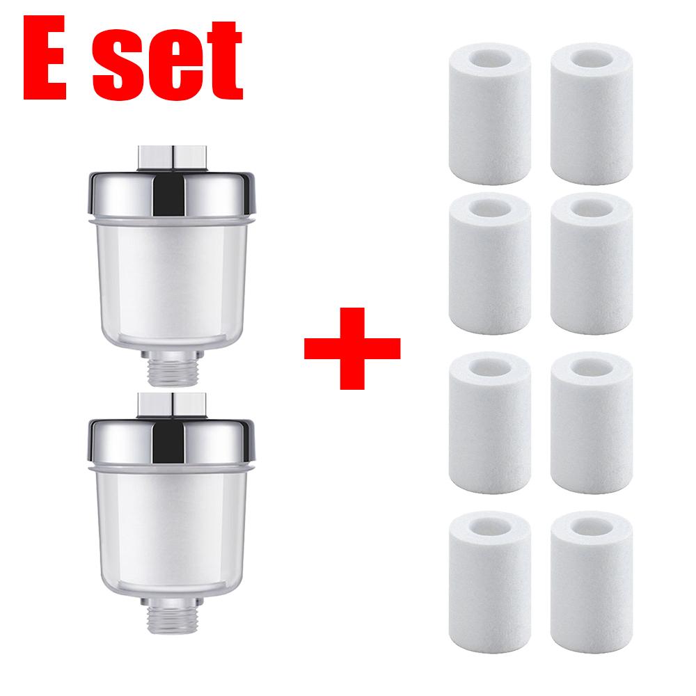 Universal Faucet Filter PP Cotton High Density Practical Water Purifier Filter Tap Soften Hard Water Shower Water Filter for Hom