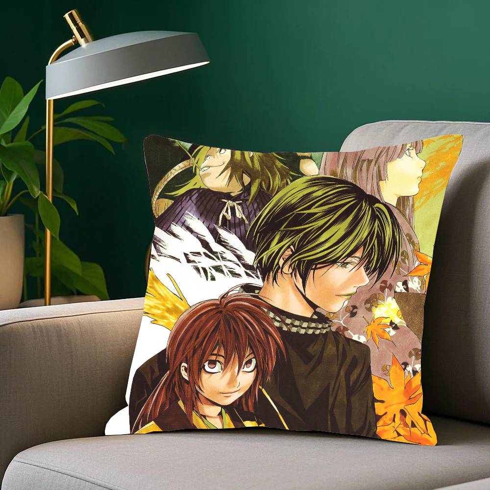 H-Hikaru No Go Anime Pillow Case Home Decor Throw For Sofa Bed Car Room Decor Gift Idea