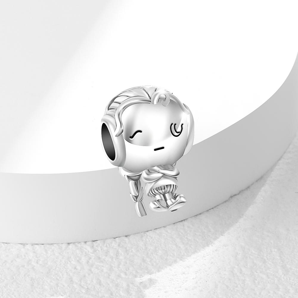 Europe Copper Metal Family Charm Bead Component Compatible With Authentic Original Bracelet High Quality Fine Jewelry High Quality Fine Jewelry