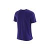 Nike Logo Letter Round Neck Short Sleeve T-Shirt Los Angeles Lakers Men Tops Purple DH6793-547