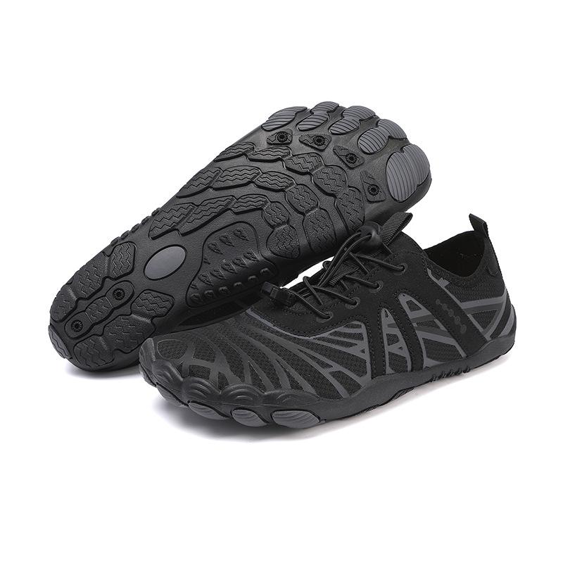 

Unisex Shock-Absorbing Non-Slip Training Shoes for Squats, Yoga, and Weightlifting - Breathable All-Around Fitness Footwear 46 чорний