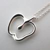 Pre-owned Tiffany SV925 Apple Pendant Necklace j42-16